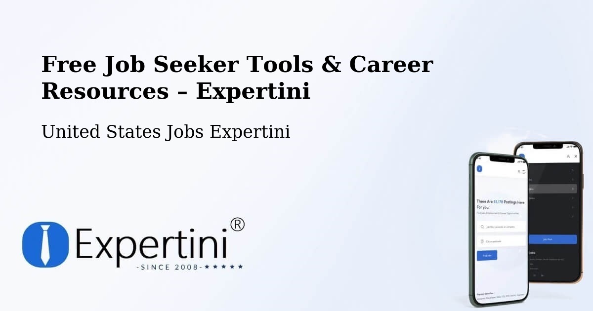 Free Job Seeker Tools & Career Resources – Leesburg - Leesburg, United States Jobs Expertini