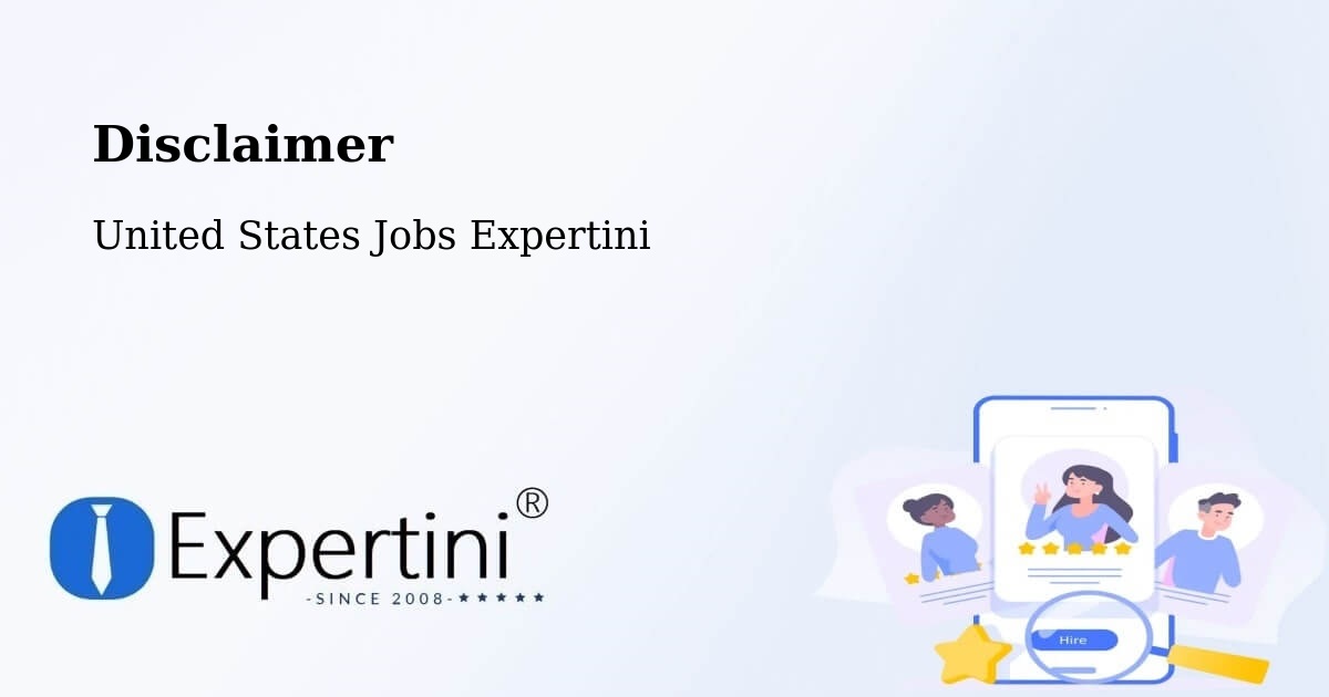 Disclaimer – Leesburg - United States Jobs Expertini